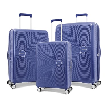 American Tourister Luggage Set Of 3 (20"/24"/28"),3 Pieces,Blue