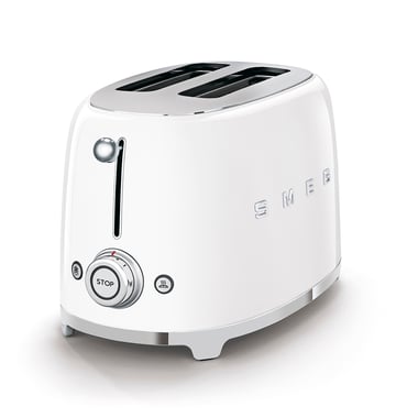 Smeg 2-Slice Toaster,950 W,White