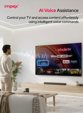 Impex 65" Smart Tv,4k Qled,60 Hz,Black,Wios65q