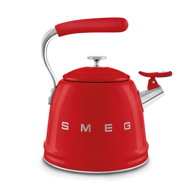 Smeg Whistling Kettle 2.3 L,,Red