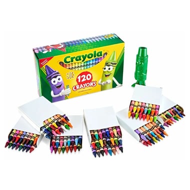 Crayola Wax Crayon,Assorted Color