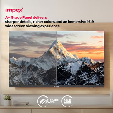 Impex 32" Smart Tv,Hd Led,60 Hz,Black,Impex Xyra 32 Smart Hd Led Tv