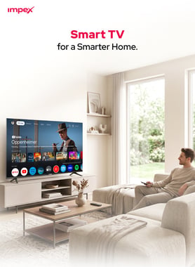 امبيكس 50 بوصة تلفزيون ذكي,دقة 4 كيه كيو ليد,60 Hz,اسود,50-Inch Google QLED TV