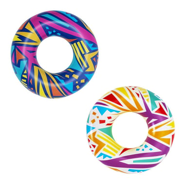 Bestway Pool Float Ring 12 Years And Above,Multicolor