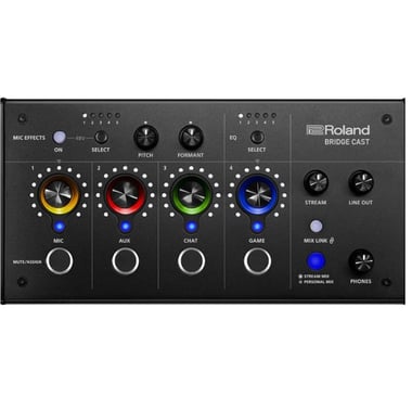 Roland Dj Mixer 4 Channels ,Black