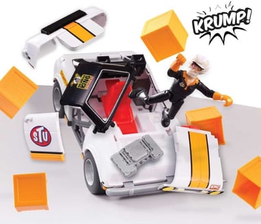 Stuntman Stu Diecast Model Playset Sports Car,5 Years And Above,Multicolor