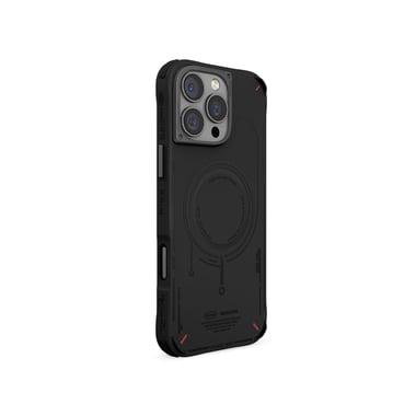 Skinarma Iphone 16 Pro Back Cover Mobile Case With Magsafe,Squid Ink Black