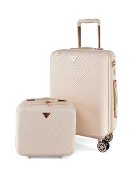 Track Luggage Set Of 2 (14"/20"),2 Pieces,White