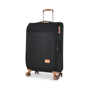 Track Luggage Set Of 3 (20"/24"/28"),3 Pieces,Black
