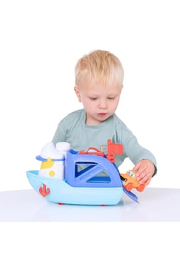Teamsterz Vehicle & Track Set Boat,1 Year And Above,Multicolor