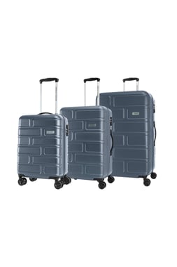 American Tourister Luggage Set Of 3 (20"/24"/28"),3 Pieces,Grey