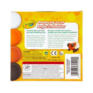 Crayola Modelling Clay,Assorted Color