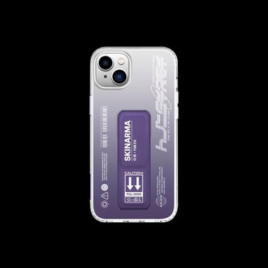 Skinarma Iphone 14 Back Cover Mobile Case,Purple