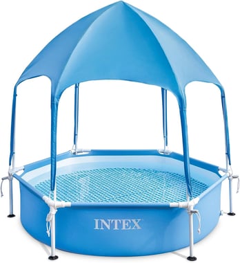 انتيكس مسبح باطار 183.00 سم×183.00 سم×38.00 سم,شخصان,ازرق