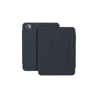 ألوت iPad Mini 7 حافظة كمبيوتر لوحي بغطاء خلفي,أسود