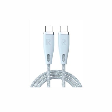 Ravpower Rp-Cb1037 Ravpower Rp-Cb1037 Nylon Braided C-C Cable 60w 1.2m Light Blue Sync & Charge Cable,1.2 Cm,Light Blue