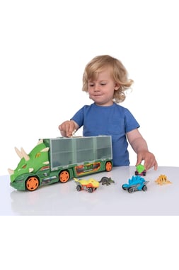 Teamsterz Vehicle & Track Set Truck,3 Years And Above,Multicolor