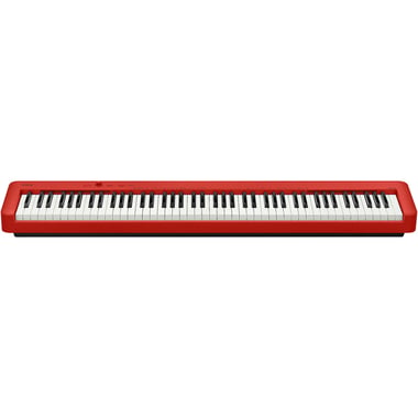 Casio Cdp-S160rd 88 Keys Digital Piano,Beginner,All Ages,Red