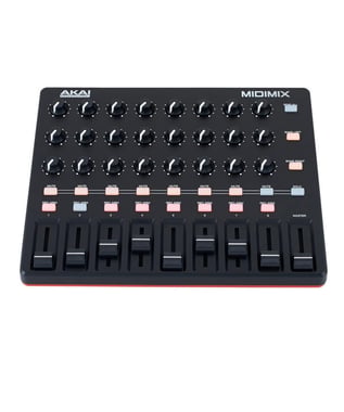 اكاي  وحدة تحكم MIDI (ميدي), متوسط المستوى, للبالغين,أسود