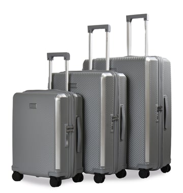 Magellan Luggage Set Of 3 (20"/24"/28"),3 Pieces,Grey