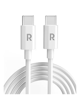 Ravpower Rp-Cb1021 Ravpower Rp-Cb1021 Type-C To Type-C Cable 1m Tpe White Sync & Charge Cable,1 Cm,White