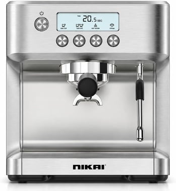 Nikai Espresso Machine,Silver