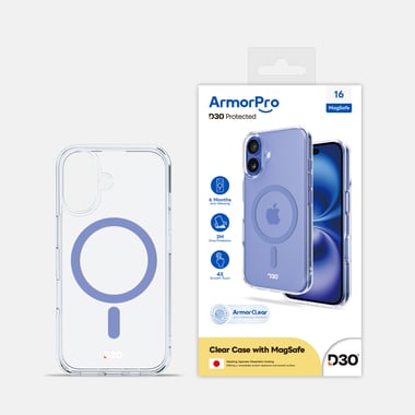 Armorpro Iphone 16 Back Cover Mobile Case With Magsafe,Clear