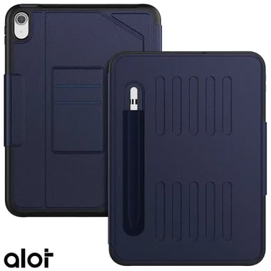 Alot Ipad 10th Generation (10.9-Inch) Back Cover Tablet Case,Deep Blue
