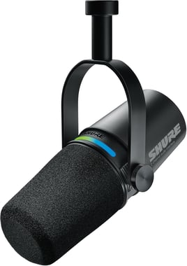 شور MV7i,USB-C / XLR,ميكروفون ديناميكي,أسود