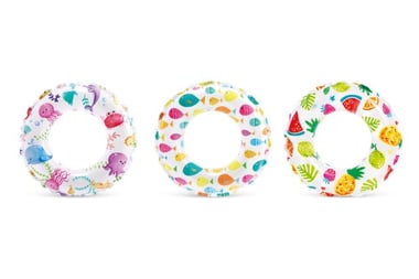 Intex Pool Float Ring 3 Years And Above,Multicolor