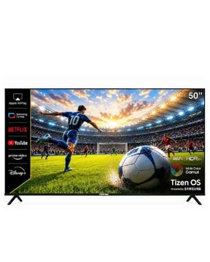 Nikai 50" Smart Tv,4k Led,60 Hz,Black,50qtzn4ksled
