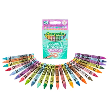 Crayola Wax Crayon,Assorted Color,24