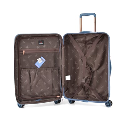 Track Luggage Set Of 2 (14"/20"),2 Pieces,Blue