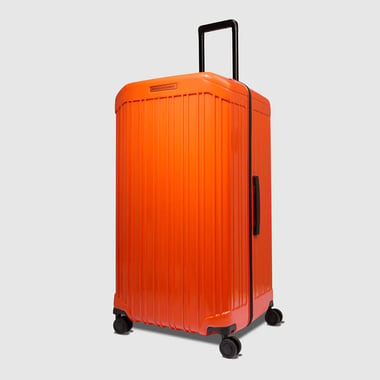 Piquadro Check-In Luggage Large (30"),1 Piece,Orange