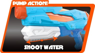 Hip Shot Water Gun,8 Years And Above,Multicolor
