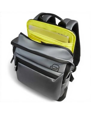 Piquadro Laptop Backpack (15"),For 13"/15.6" (Device),Unisex,Silver