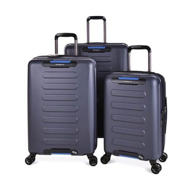Hedgren Luggage Set Of 3 (20"/24"/28"),3 Pieces,Blue