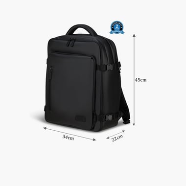 Lipault Laptop Backpack (18"),,Unisex,Black