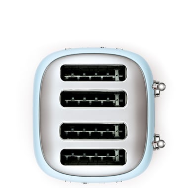 Smeg 4-Slice Toaster,2000 W,Blue