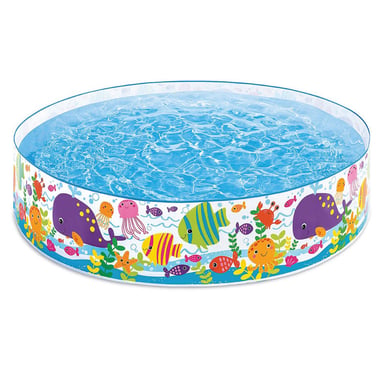 Intex Ring Pool 183.00 Cm×183.00 Cm×38.00 Cm,2 Person,Multicolor