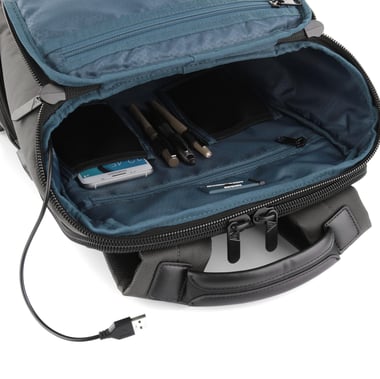 Roncato School Backpack (15.6"),,Unisex,Grey