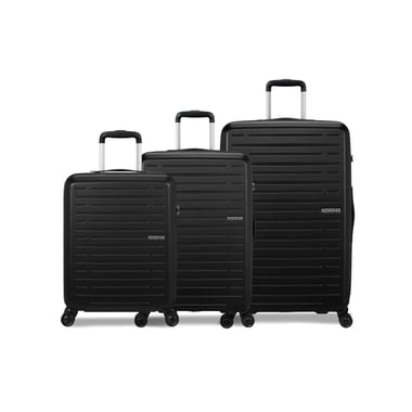 American Tourister Luggage Set Of 3 (20"/24"/28"),3 Pieces,Black