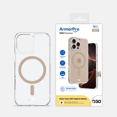Armorpro Iphone 16 Pro Max Back Cover Mobile Case With Magsafe,Clear