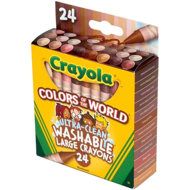 Crayola Wax Crayon,Assorted Color,24