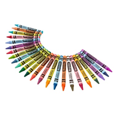 Crayola Wax Crayon,Assorted Color,24
