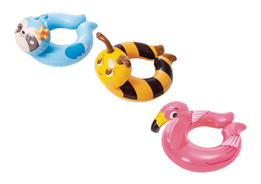 Intex Pool Float Ring 3 Years And Above,Multicolor