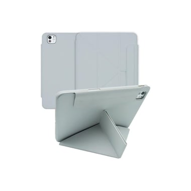 ألوت iPad Mini 7 حافظة كمبيوتر لوحي بغطاء خلفي,رمادي