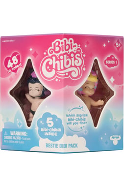 Bibi Chibis  Collectible Figure,4 Years And Above,Multicolor