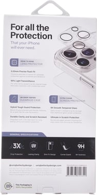 Uniq Iphone 16 Pro Max Back Cover Mobile Case,Clear