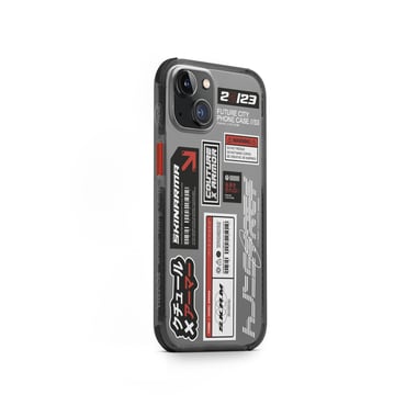 Skinarma Iphone 14 Back Cover Mobile Case,Smoke